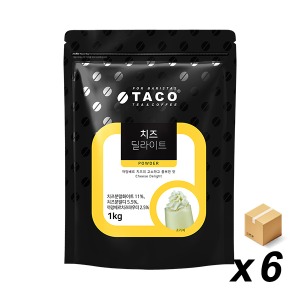 타코 치즈딜라이트 프라페믹스 1KG 6개(BOX)